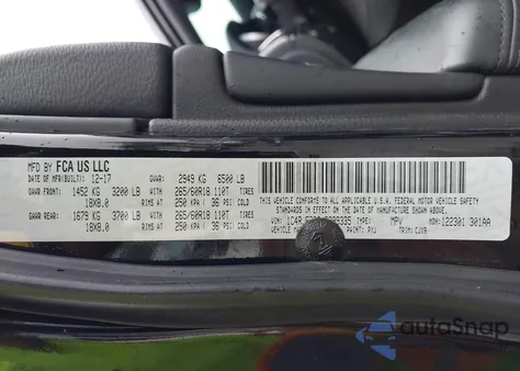 2018 Jeep Grand Cherokee Limited 4X4 z USA, uszkodzony, nr VIN 1C4RJFBG8JC299335